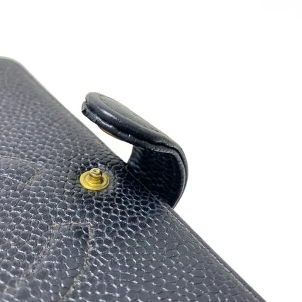 CHANEL - Black Calfskin Agenda Gold hardware - Picture 9 of 11